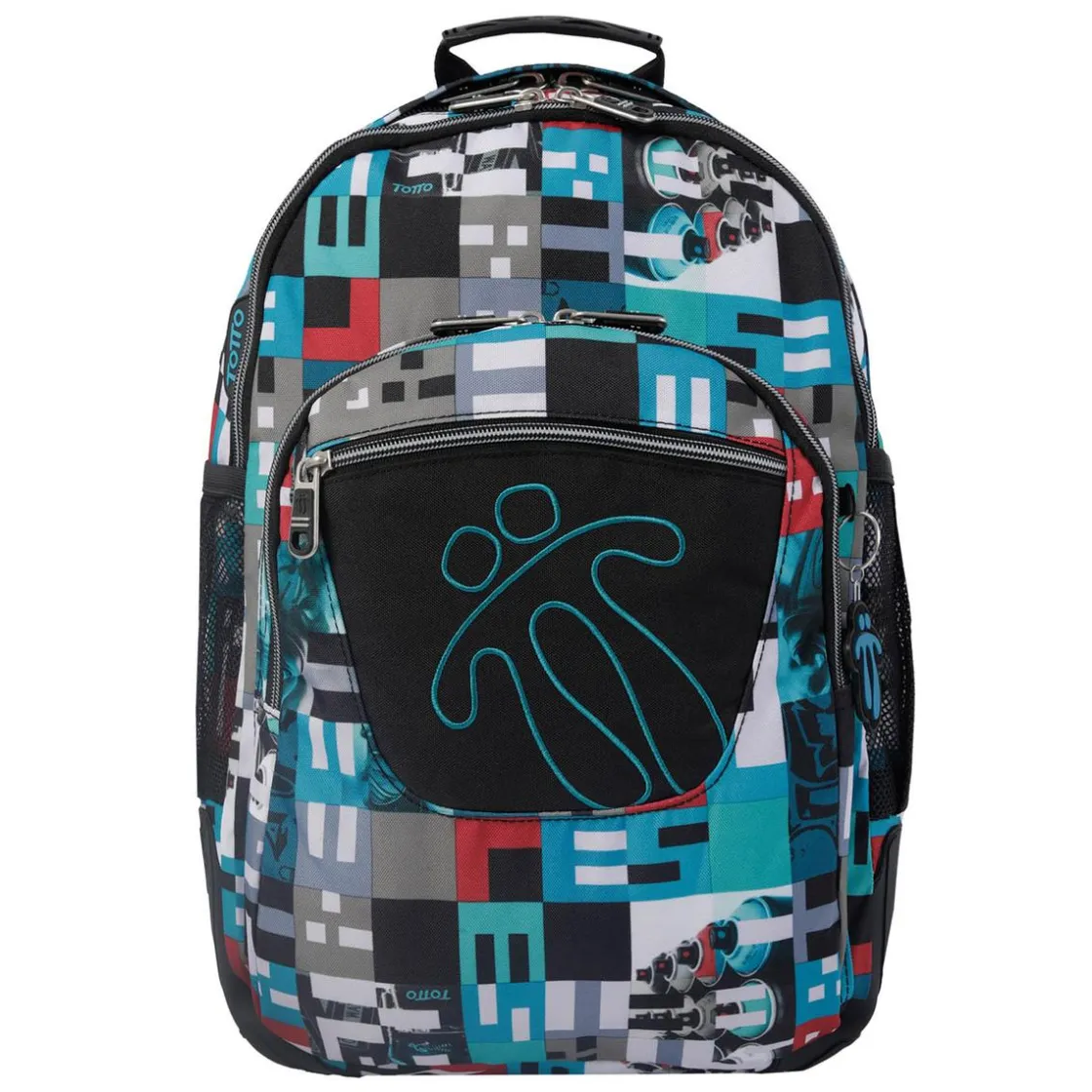 TOTTO - Mochila escolar Ecole estampado Sprayl