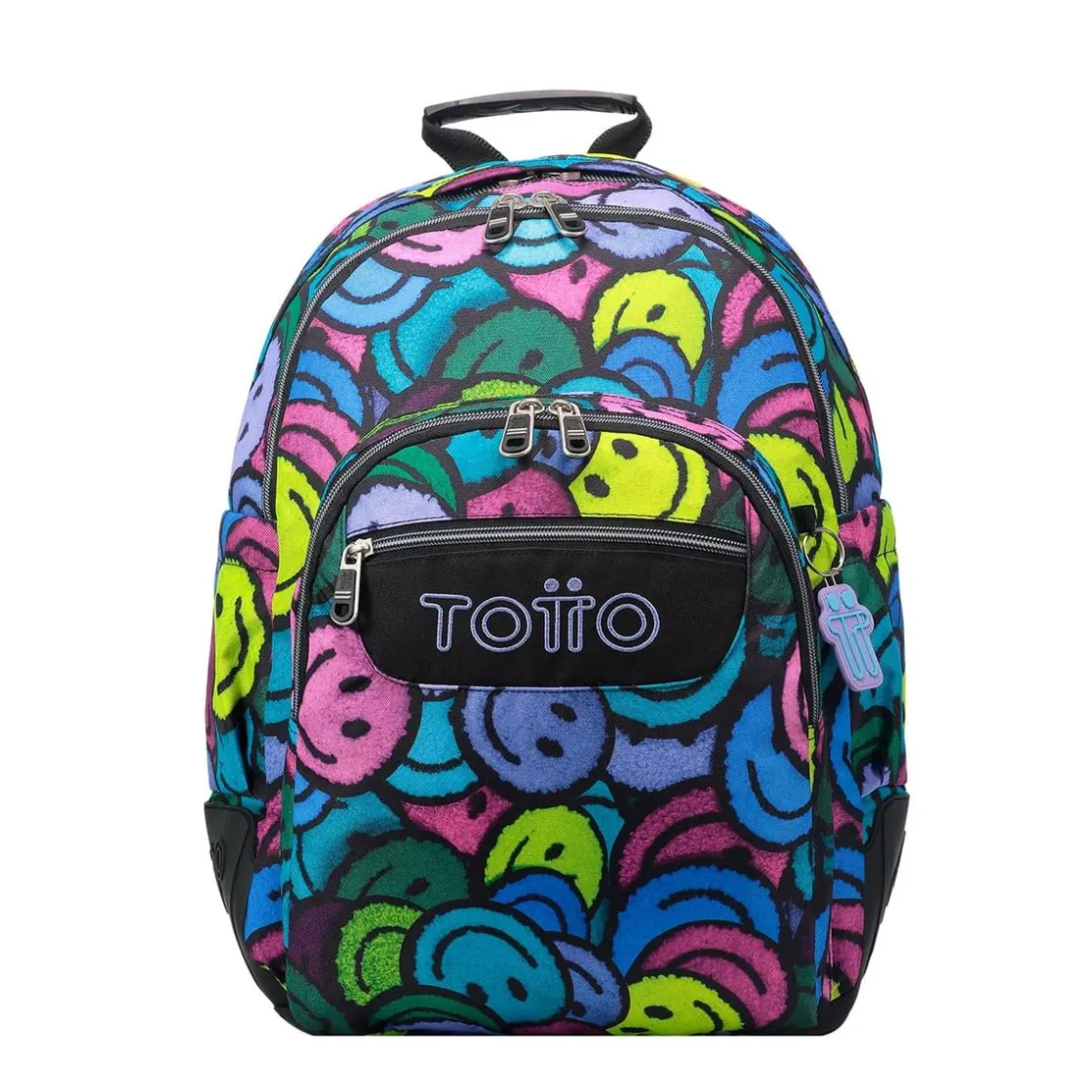 TOTTO - Mochila escolar emojis Crayoles* Material Escolar