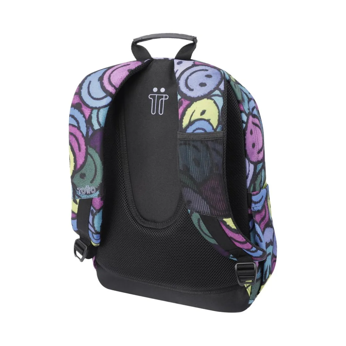 TOTTO - Mochila escolar emojis Acuarela