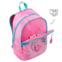 TOTTO - Mochila escolar grande Fantasy