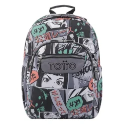 TOTTO - Mochila escolar manga Acuarela