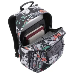 TOTTO - Mochila escolar manga Acuarela