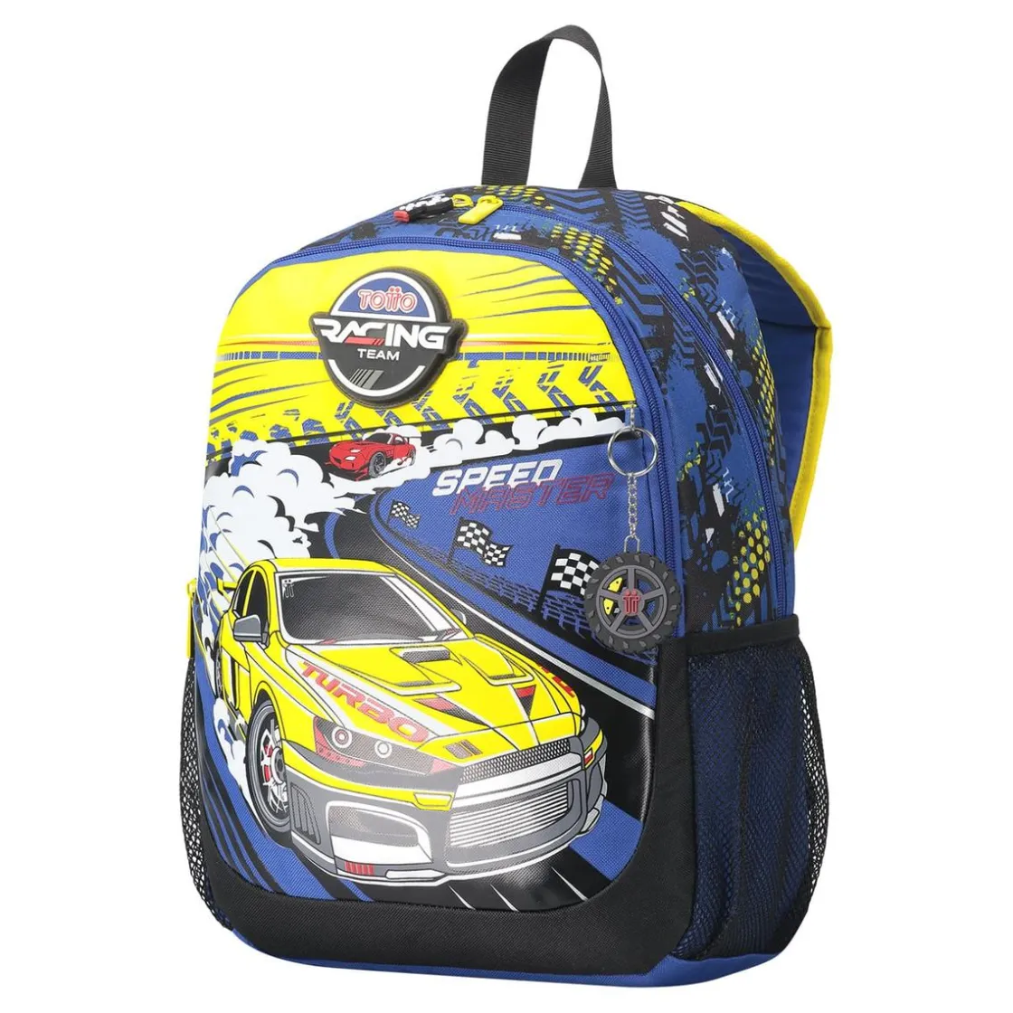 TOTTO - Mochila escolar mediana Velocity* Material Escolar