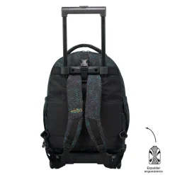 TOTTO - Mochila escolar ruedas desmontable salpicado color Tiza* Material Escolar