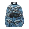 TOTTO - Mochila escolar tiburones Acuarela