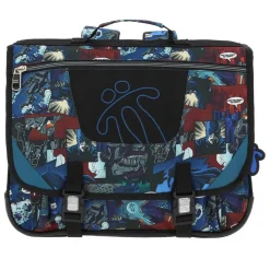 TOTTO - Mochila escolar tijeras - Azul* Material Escolar