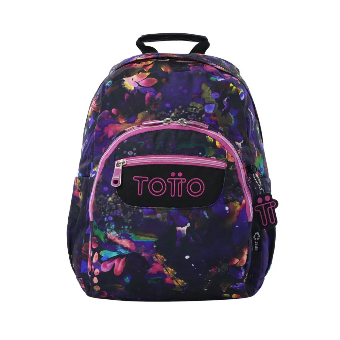 TOTTO - Mochila Gommas Flower Galaxy* Material Escolar