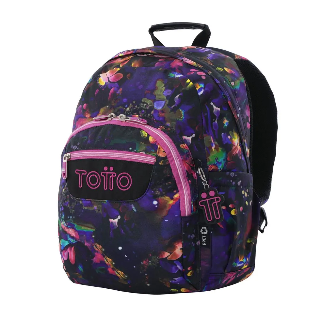 TOTTO - Mochila Gommas Flower Galaxy* Material Escolar