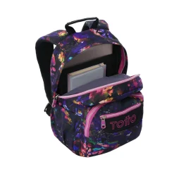TOTTO - Mochila Gommas Flower Galaxy* Material Escolar