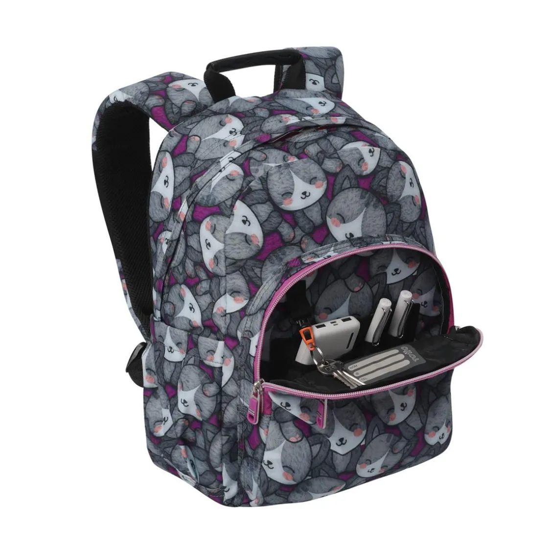 TOTTO - Mochila Gommas Kitten Rose
