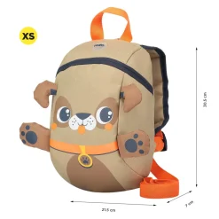 TOTTO - Mochila infantil perro Cornejo