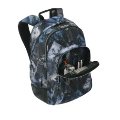 TOTTO - Mochila Rayol Film* Material Escolar