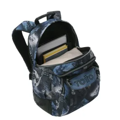 TOTTO - Mochila Rayol Film* Material Escolar