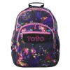 TOTTO - Mochila Rayol Flower Galaxy* Material Escolar