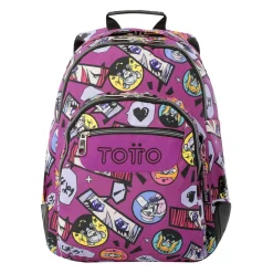 TOTTO - Mochila Rayol Kitsune* Material Escolar
