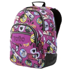 TOTTO - Mochila Rayol Kitsune* Material Escolar