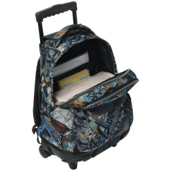 TOTTO - Mochila Renglones con ruedas - Okubo* Material Escolar