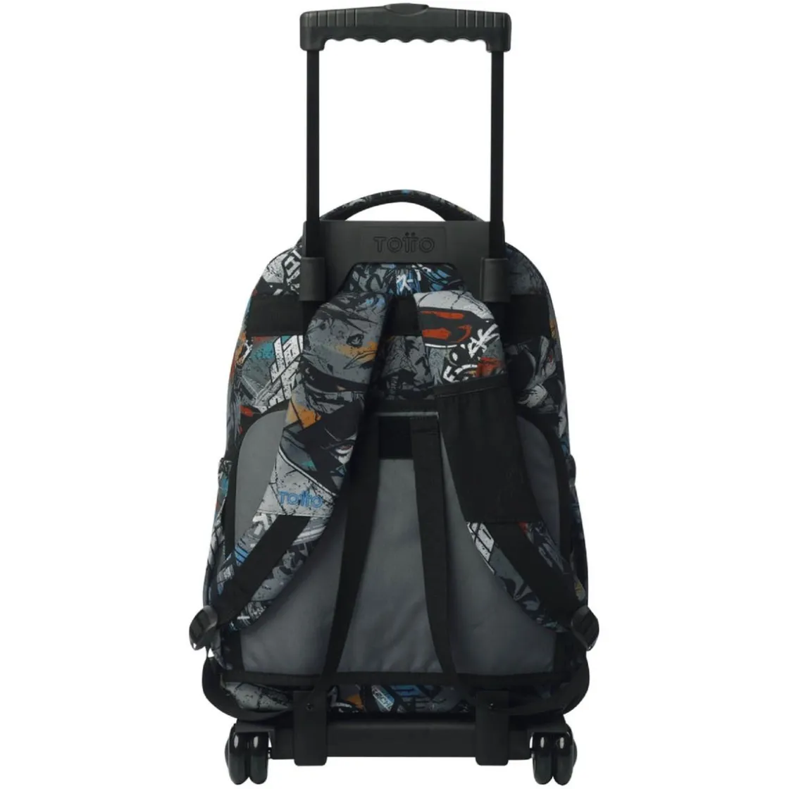 TOTTO - Mochila Renglones con ruedas - Okubo* Material Escolar