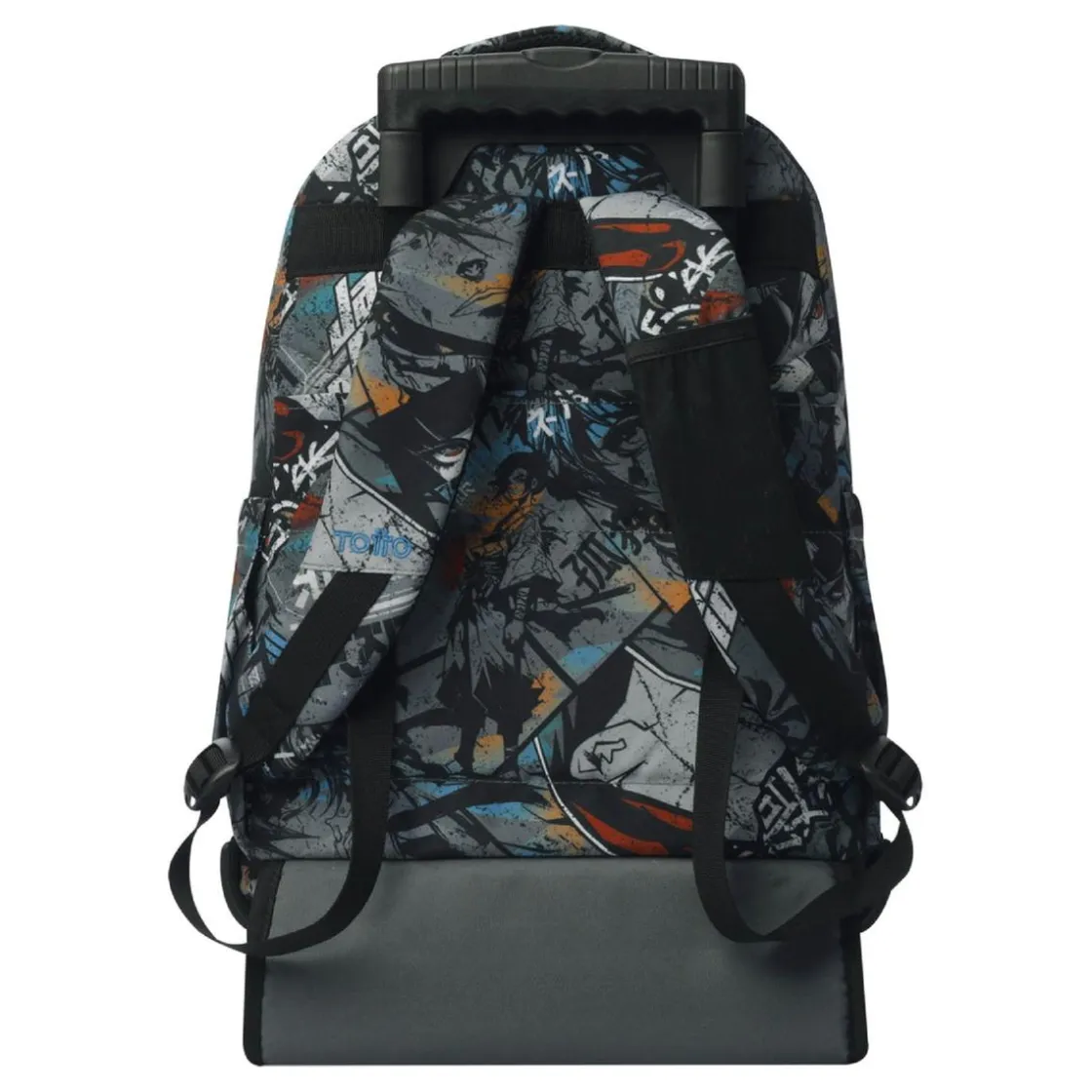 TOTTO - Mochila Renglones con ruedas - Okubo* Material Escolar