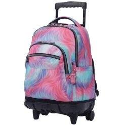 TOTTO - Mochila Renglones con ruedas Glitter Fritz* Material Escolar