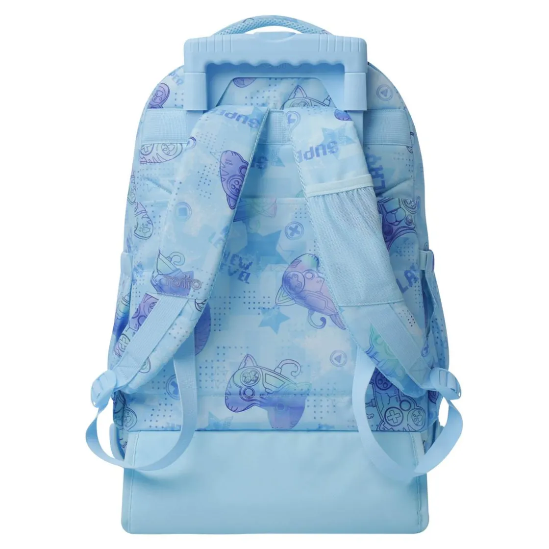 TOTTO - Mochila Renglones con ruedas Polar