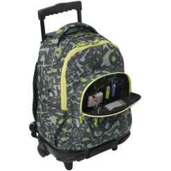 TOTTO - Mochila Renglones con ruedas Texgrunge* Material Escolar