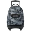TOTTO - Mochila Renglones con ruedas - Digital Hill
