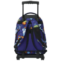 TOTTO - Mochila Renglones con ruedas Space Blue