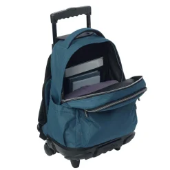 TOTTO - Mochila Renglones con ruedas Moroccan Blue* Material Escolar