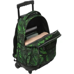 TOTTO - Mochila Renglones con ruedas Jhony Jungle* Material Escolar
