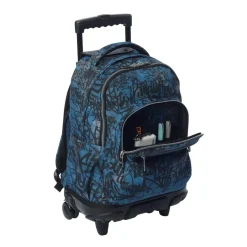 TOTTO - Mochila Renglones con ruedas - Urban Graph* Material Escolar