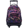 TOTTO - Mochila Renglones con ruedas - Flower Galaxy