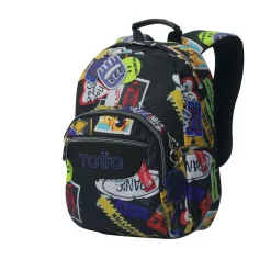 TOTTO - Mochila Tempera Sticky* Material Escolar