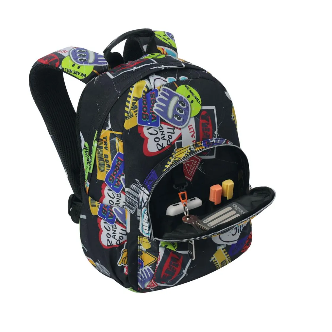 TOTTO - Mochila Tempera Sticky* Material Escolar