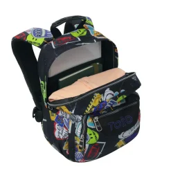 TOTTO - Mochila Tempera Sticky* Material Escolar