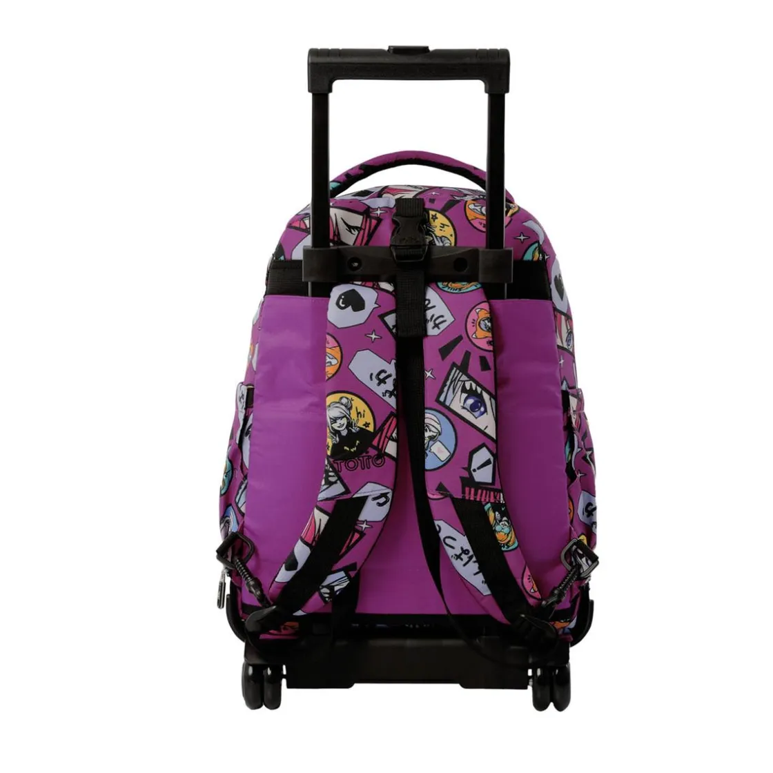 TOTTO - Mochila Tiza con ruedas Kitsune