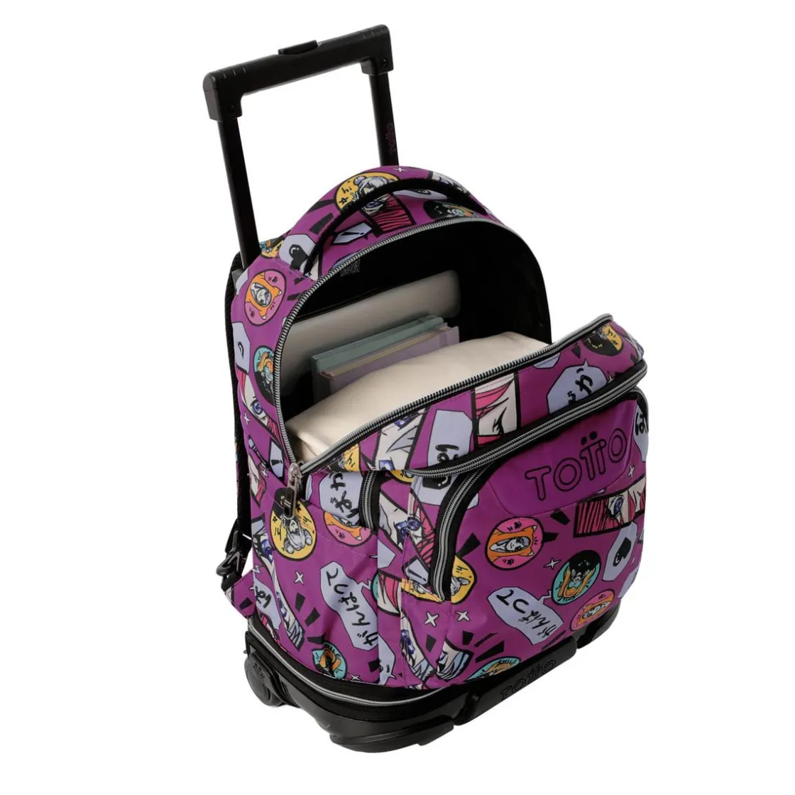 TOTTO - Mochila Tiza con ruedas Kitsune