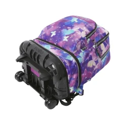 TOTTO - Mochila Tiza con ruedas Glitter Star Butterfly