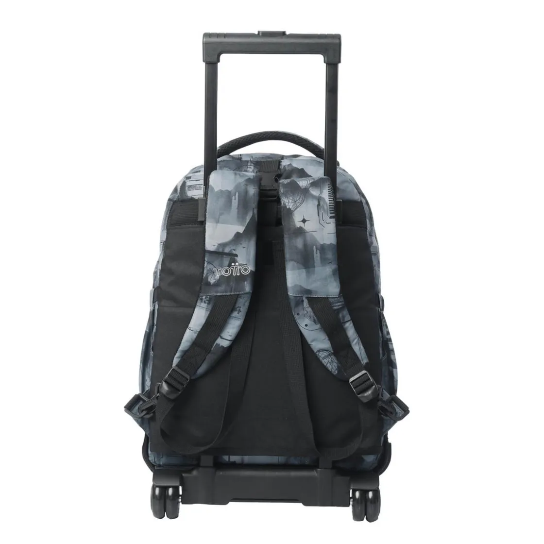 TOTTO - Mochila Tiza con ruedas Digital Hill* Material Escolar