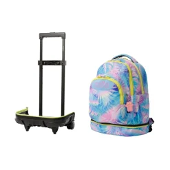 TOTTO - Mochila Tiza con ruedas Prisma* Material Escolar