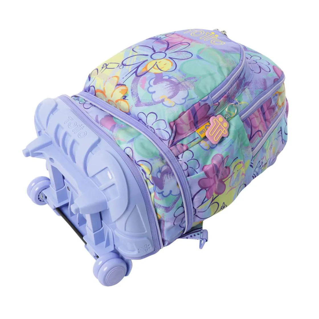 TOTTO - Mochila Tiza con ruedas Grafily* Material Escolar
