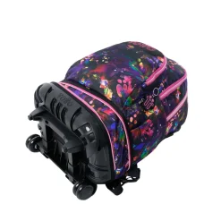 TOTTO - Mochila Tiza con ruedas Flower Galaxy* Material Escolar