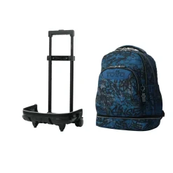TOTTO - Mochila Tiza con ruedas Urban Graph