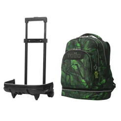 TOTTO - Mochila Tiza con ruedas Jhony Jungle