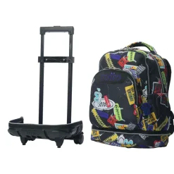 TOTTO - Mochila Tiza con ruedas Sticky