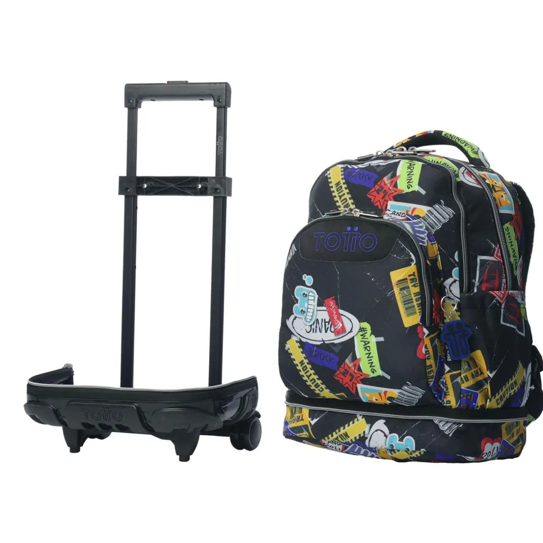 TOTTO - Mochila Tiza con ruedas Sticky