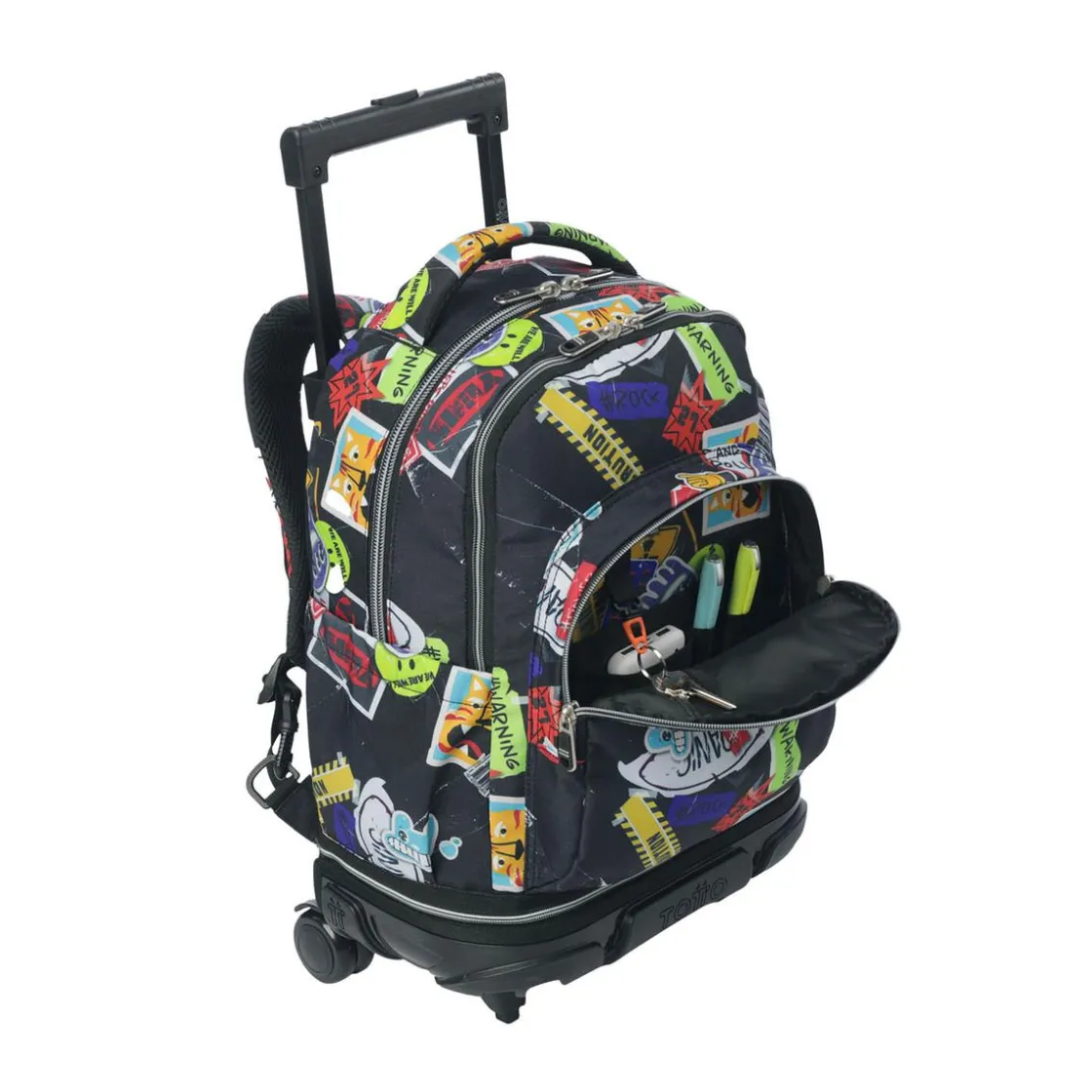 TOTTO - Mochila Tiza con ruedas Sticky