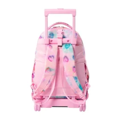 TOTTO - Mochila Tiza con ruedas Glitter Shiny Heart* Material Escolar