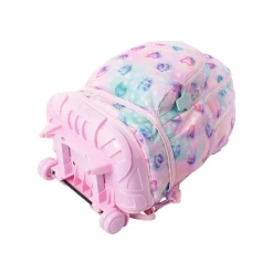 TOTTO - Mochila Tiza con ruedas Glitter Shiny Heart* Material Escolar