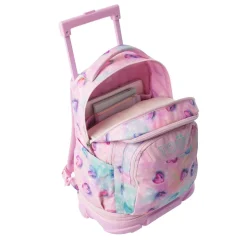 TOTTO - Mochila Tiza con ruedas Glitter Shiny Heart* Material Escolar